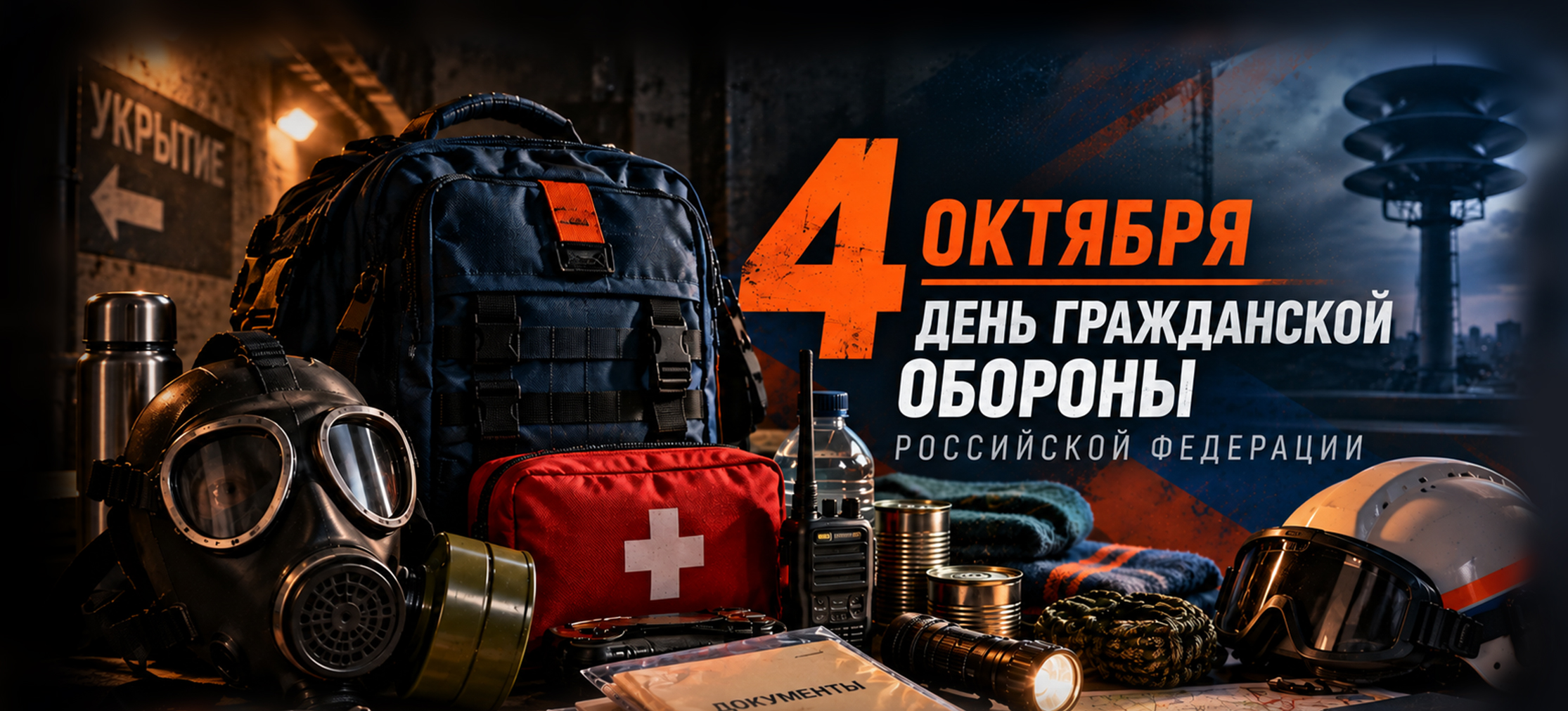 4 октября - День гражданской обороны Российской Федерации!